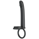 Pretty Love Moses Cock and Ball Ring Anal Dildo Black Anal Dildos